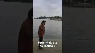 #trending #youtubeshorts #godavari #ferry #antervedi #tour #india