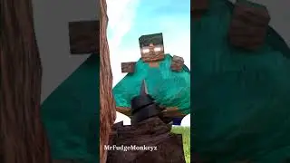 Minecraft Herobrine is Trouble More 3 #Shorts