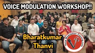 Voice Modulation Workshop in Mumbai / Thane, India by Bharatkumar Thanvi, Online Workshop Available