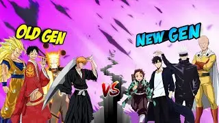 NEW GEN vs OLD GEN ANIME HEROES - The Results Will SHOCK You!🤔