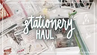 huge stationery haul ✰ etsy, amazon, small businesses + more!