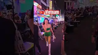 Famous Bui Vien walking street Saigon, Vietnam 2025