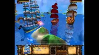 Pirates Constructible Strategy Game Online PC 2006 Gameplay