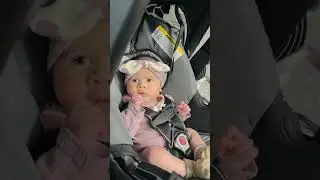 She is ready to see her grandparents in Michigan 😍 #filamvlog #filambaby