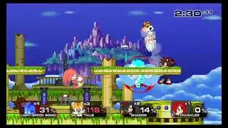 SSF2 Mods: Light Speed Attack Sonic V2
