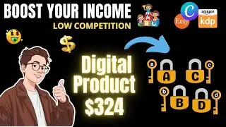 This $1 Digital Product Made Thousands on Etsy 😳 | Low Competition Etsy Passive Income Idea