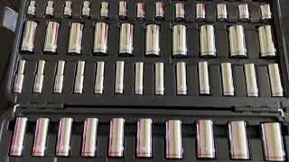 Quinn 1/2 drive socket set all 6 point ! What a great deal with double coupons #harborfreight