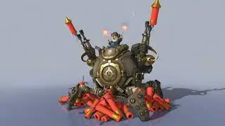 Submarine Wrecking Ball Skin Spotlight | All Cosmetics & Gameplay | Overwatch Anniversary 2020