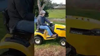 Testing the New Cub Cadet Yard Tractor! 🚜