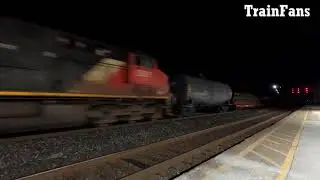 CN M394 With CN 5644 CN 2252 CN 2575 CN 3189 CN 2976 CN 3874 CN 2324 CN 2827 Locomotives Sarnia