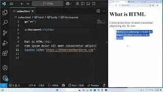 21 - blockquote and quote - HTML (Darija)