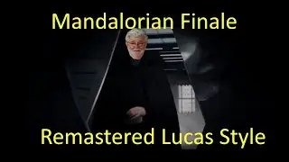 Mandalorian Luke Skywalker Rescue Remastered Lucas Style