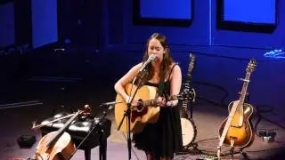 Sarah Jarosz - Jaqua Concert Hall - 7/31/12