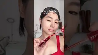 Etude water gel  liptint swatch #etude #etudehouse #etudeswatch