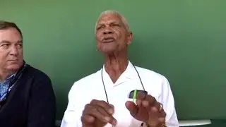 SF Giants Legend Felipe Alou At Spring Training