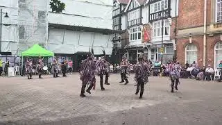 Vale of Evesham National Morris Weekend 2025 - Silhill Morris performing in Evesham