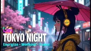 { Tokyo Night Rain & Thunder Lofi 🌸🌧️⚡ } &mdash; Music to Relax &middot; Study &middot; Work &middot; Sleep to Vibees 🌼🐝
