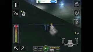 Engine on fire in flight sim 2018