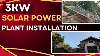 3 kw solar power plant installation at kanakari | Murickens Group
