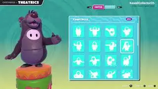 Fall Guys Emotes PC 4K60 UHD - Baloo (バルー / 발루)