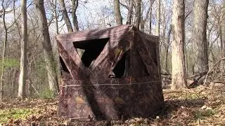 Turkey Hunting Tips - Fine Tuning your Ground Blind Setup for Bow Hunting Turkeys