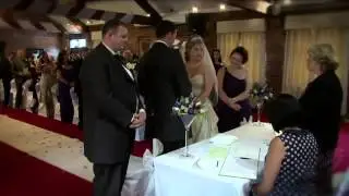 Lynne & Steves Wedding Video Highlights Davenport Green Hall Cheshire