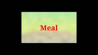 What is the meaning of meal