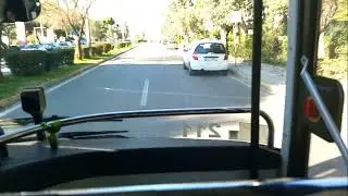 Διαδρομή με το 543 από Χελιδονούς μέχρι Πλατεία Ελαιών.