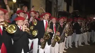 Alborada, Diana Crepúsculo de la banda y Azeri Dantza con la Tamborrada I Alarde de Hondarribia 2024