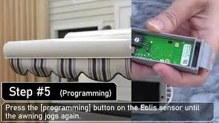 How to Program and Test a Somfy Eolis 3D Wind Sensor | Eclipse Shading Systems