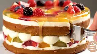 Building a 3-Tier SUMMER FRUIT Wedding Cake! 🍓💍✨