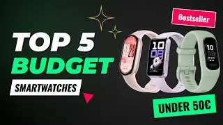 [Neueste 2025] Top 5 Budget-Smartwatches unter 50&euro; | Beste Budget-Fitness-Tracker f&uuml;r Alltag & Sport