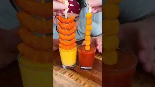 How to eat CHEESE CHIPS with your friend properly?😅❤️🍟| CHEFKOUDY