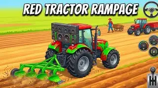 Indian tractor game  offline 3D 😈🎯🚜🔥#indiantractorfarminggame3d #games29 January 2026
