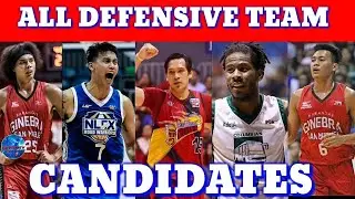 PBA Updates|All defensive Team Candidates|PBA 45th season Opening Leo awards