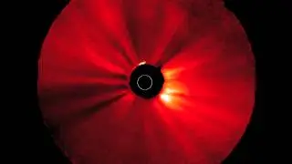A 360 Degree View of an X-class Flare and A CME
