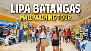 Why the PHILIPPINES Is So Mall Centric? | FILIPINO MALL Walking Tour at SM CITY LIPA Batangas