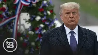 In Pouring Rain, Donald Trump and Mike Pence Honor Our Veterans
