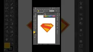 Superman 2025 logo design in Adobe Illustrator #illustrator #tutorial #logo