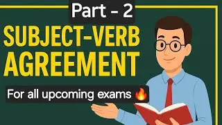 Subject verb agreement / syntax part 2