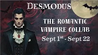 Desmodus The Romantic Vampire Collab // #jovisdesignteam September 14, 2025