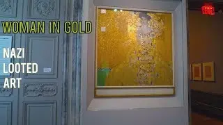 Woman in Gold painting at Neue Galerie [Nazi looted art]