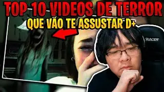 TOP 10 Videos ASSUSTADORES QUE VÃO TE ASSUSTAR DEMAIS!!! (Nukes Top 5) | TIBA REAGE