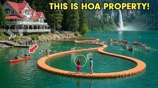 HOA Karen Claimed My Lake as HOA Property — I Came Back After a Year and Locked Their Access