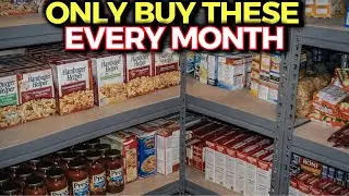 Only Buy These 20 Budget Groceries Every Month! (STOP Wasting Money On The Rest)