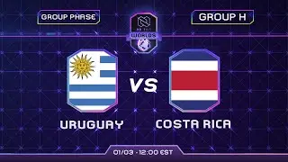 NTWorlds | URUGUAY vs COSTA RICA | No Tilt World Cup.