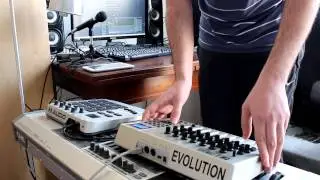 Improvised Glitchfest (w/ UC-33e, Trigger Finger and FL Studio)