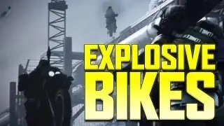Explosive Bikes - BF3 End Game Capture the Flag Gameplay