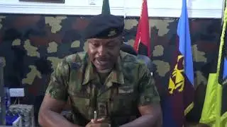 Col Akinwale Arogundade hands over 2 Women Battalion Nkwegu Military Cantonment Abk. to Lt Col Ogar