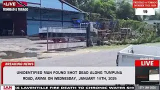 Unidentified man found shot dead along Tumpuna Road, Arima